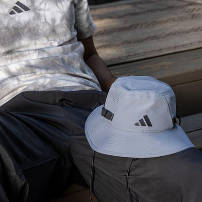 adidas Men's Victory Bucket Hat Boonie - color: Camouflage Crystal Linen/Chalky Brown/Black/5, size: Large-X-Large