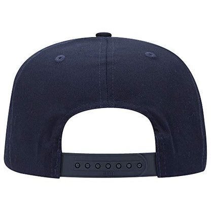 OTTO 6 Panel Pro Style Cotton Blend Twill Cap - color: Navy