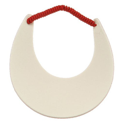 String Visor-Solid Red