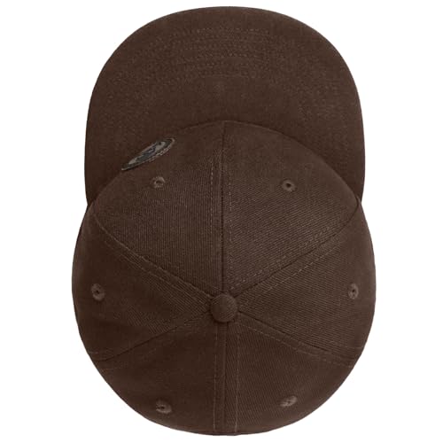 Flat Brim Hats for Men - Gothic Style Skull Hat Leather Pattern - Hip-Hop Snapback Hat Skeleton Hats for Men - color: 03.skeleton-2-brown