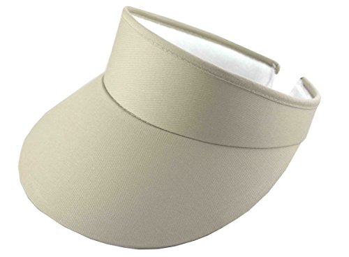 Ladies' Brushed Cotton Twill Clip-on Visor Natural