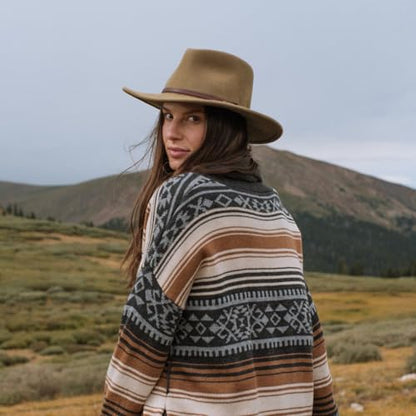 Bozeman Outdoor Hat - Light Brown - color: Light Brown, size: Large