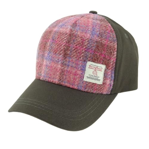 Tartan Baseball Cap in Harris Tweed by Glen Appin Of Scotland Limited - color: 103