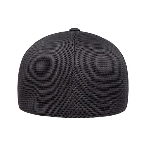 Flexfit Melange Unipanel Trucker Cap - color: Charcoal, size: Small-Medium
