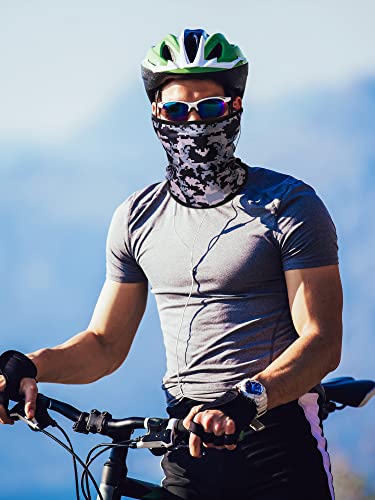 Geyoga 8 Pcs Balaclava Ski Mask Sun Protection