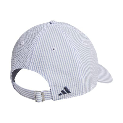 adidas Womens Saturday Cap Casual - Black - color: Ash Blue/Collegiate Navy/Seersucker