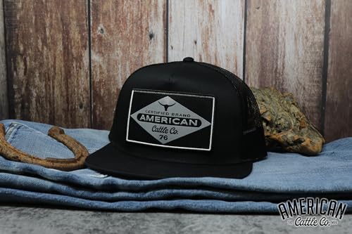 Billboard Adjustable Snapback Western Hat - color: Black