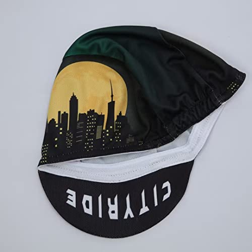 Cycling Cap - Polyester Road Cycling Hat-Under Helmet - Cycling Helmet Liner Breathable&Sweat Uptake - color: Ccj