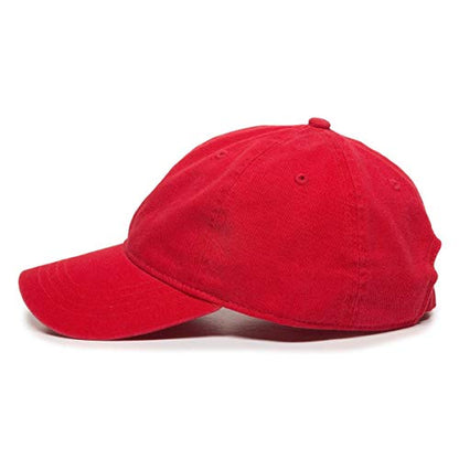 Pigeon Baseball Cap Embroidered Cotton Adjustable Dad Hat - color: Red