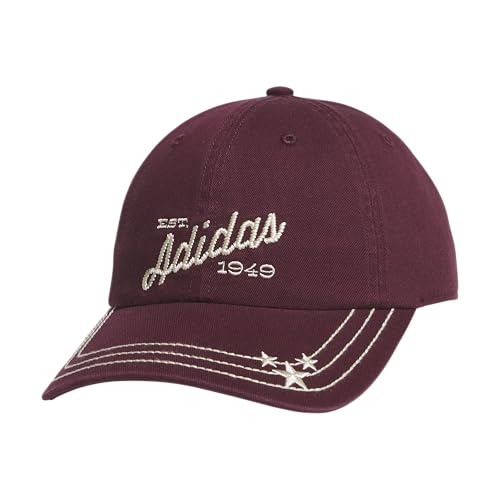 adidas Womens Saturday Cap Casual - Black - color: Maroon/Crystal Linen Beige/Daze