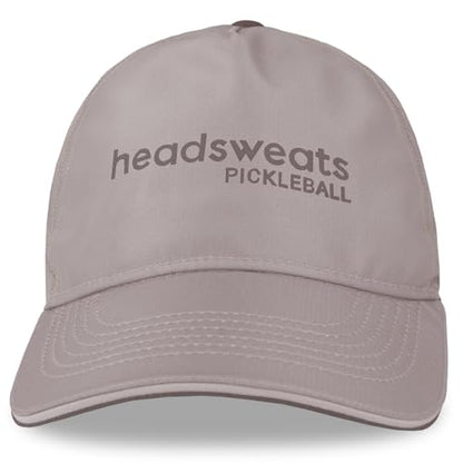 Headsweats Performance Pickleball Hats and Visors - color: Grey, style: Hat