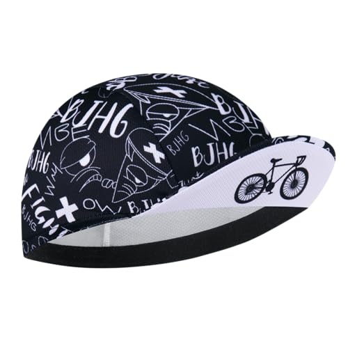Cycling Cap for Man and Woman Cycling Hat Under Helmet-Polyester Breathable Sweat Absorbent - color: Qin31