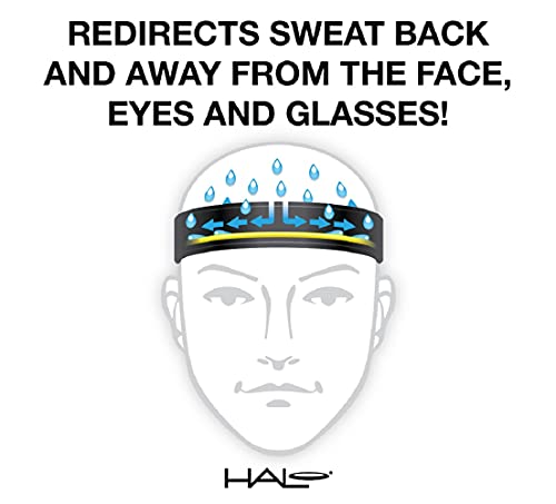 Halo Headband Sweatband Race Visor - color: White, size: Small-Medium