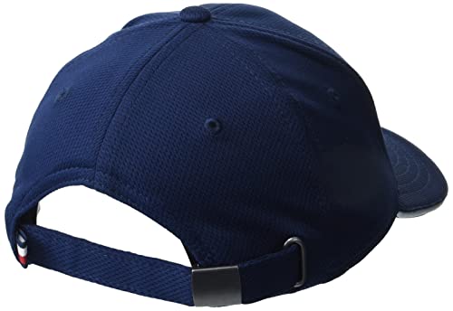 Tommy Hilfiger Men's Cotton Billy Adjustable Flap Baseball Cap - color: Sky Captain