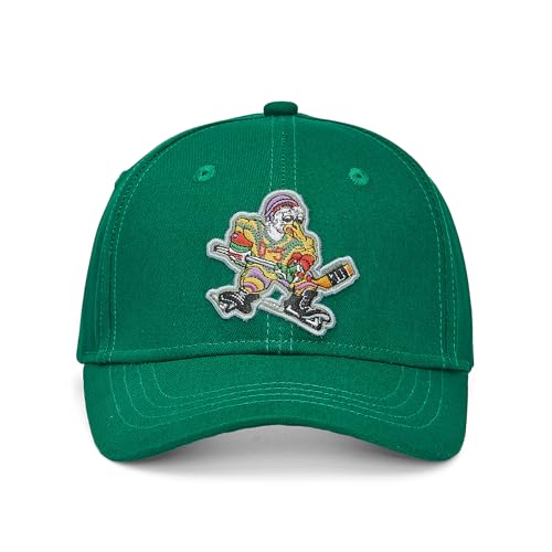 D-5 Mighty Ducks #96 Conway #99 Banks Baseball Cap - color: Blank Green