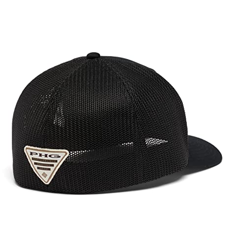 Columbia Unisex PHG Logo Mesh Ball Cap - color: Black, size: XX-Large