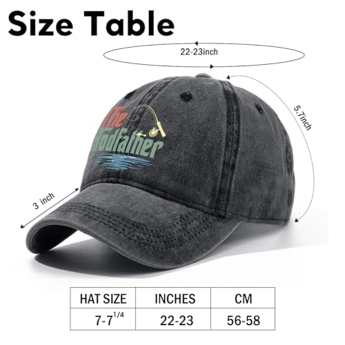 Fishing Adjustable Cotton Baseball Cap, Funny Trucker Hat Gift for Men Women Grandpa Dad Fishing Lover Fisherman - color: D