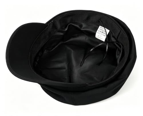 Beret Hat for Women Newsboy Hat Baker Boy Cap y2k Hat - color: Black