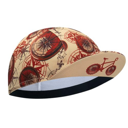 Cycling Cap for Man and Woman Cycling Hat Under Helmet-Polyester Breathable Sweat Absorbent - color: Aplan-28