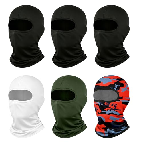 LONGKING Balaclava Ski Mask, Balaclava Face Mask for Men and Women, Pooh Shiesty Mask - color: 6 Pack-b
