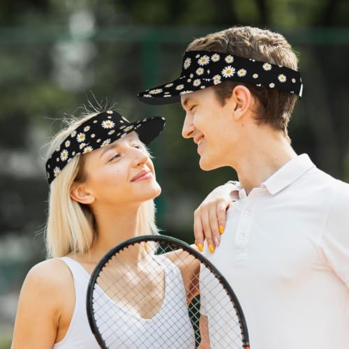 Leopard Print Sunscreen Visor Cap Adjustable Empty Top Outdoor Sports Hat - color: 13