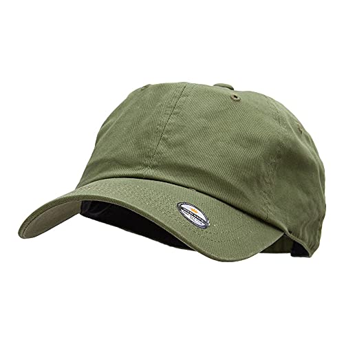 Nissi Unstructured Cotton Twill Washed Cap - color: Army Green