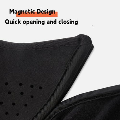 Magnetic Balaclava Ski Mask for Men/Women Windproof Face Cover Fleece Milk Silk Headgear for Snowboard Winter Motorcycle Openable