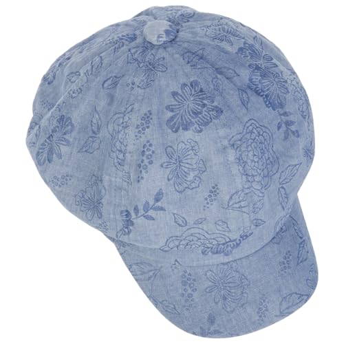 Lipodo Mixed Flowers Newsboy Cap Cotton Floral Unisex Spring Summer - size: 7 1/8