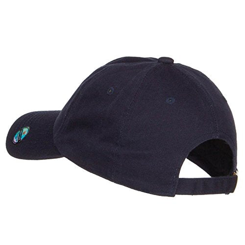 Nissi Unstructured Cotton Twill Washed Cap - color: Navy