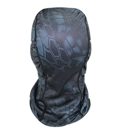 GANWAY Windproof Cap Tactic CS Motorcycle Mask Sunscreen Hat Ski Balaclava Headgear - color: Black