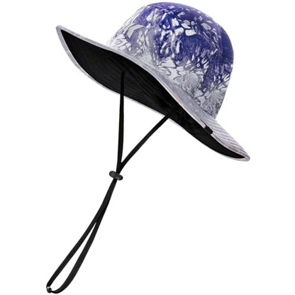KastKing Sol Armis UPF 50 Boonie Hat for Sun Protection,Men Women - color: Prym1 Purple Fizz
