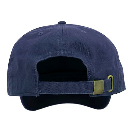 Gelante Baseball Cap Dad Hat 100% Cotton Polo Style Plain Blank Adjustable Size. - color: Navy