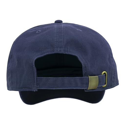 Gelante Baseball Cap Dad Hat 100% Cotton Polo Style Plain Blank Adjustable Size. - color: Navy