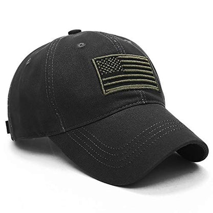 American Flag Hats - color: 3.2 Black