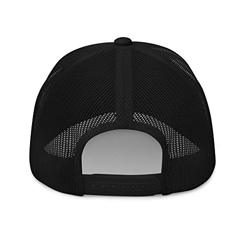 NG Boat Bring Out Ass and Titties Curved Bill Trucker Hat Mid Crown Adjustable Funny Adult Humor Cap - color: Black