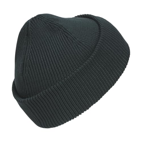 adidas Men's Premium Cuff Fold Beanie - color: Aurora Green Ivy/Black/White