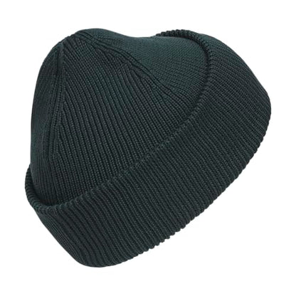 adidas Men's Premium Cuff Fold Beanie - color: Aurora Green Ivy/Black/White