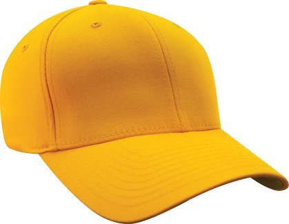 Flexfit Wooly Combed Twill Cap 6277 - color: Gold, size: Small-Medium