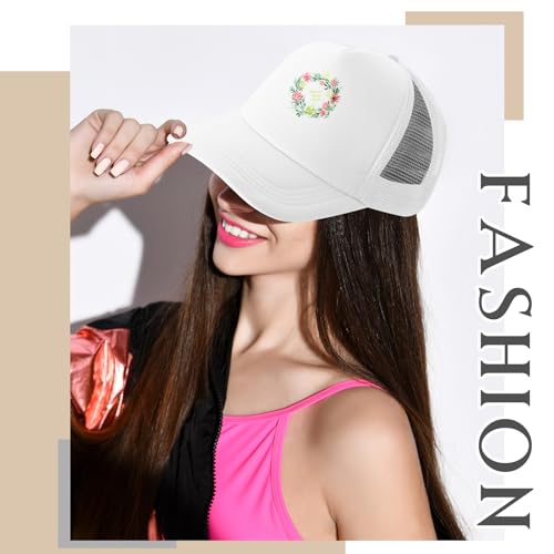 Hercicy 40 Pack Blank Trucker Hat Bulk - color: White