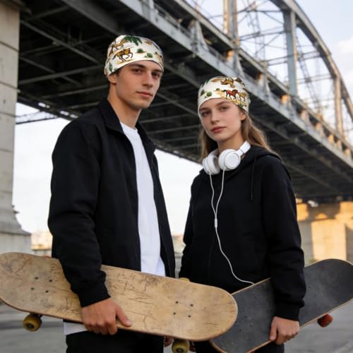 FDNUPIAN Drying Cycling Cap Sports Bandanas Caps Men Women Breathable - color: Black1