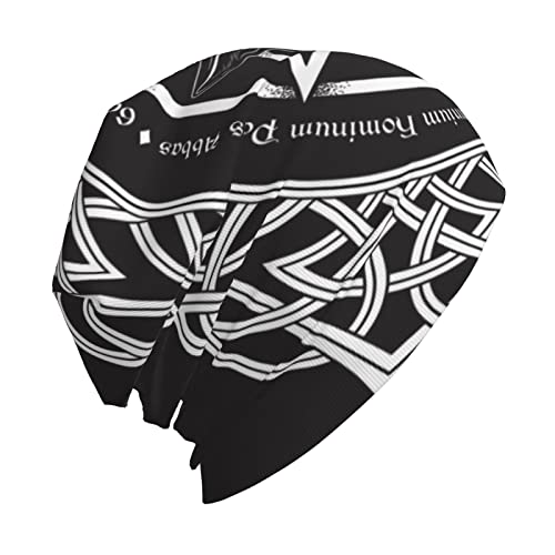 Sigouyinei Soft Knit Beanie Hat, Lightweight Winter Hat for Men Women - color: Black2