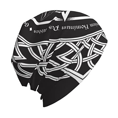 Sigouyinei Soft Knit Beanie Hat, Lightweight Winter Hat for Men Women - color: Black2