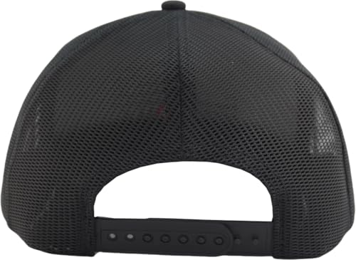 XL, XXL Plus Size Snapback Trucker Hat Extra Large Big Head Men’s Deep Tall Baseball Cap Adjustable Mesh-Back Summer Work Ball Cap - Black