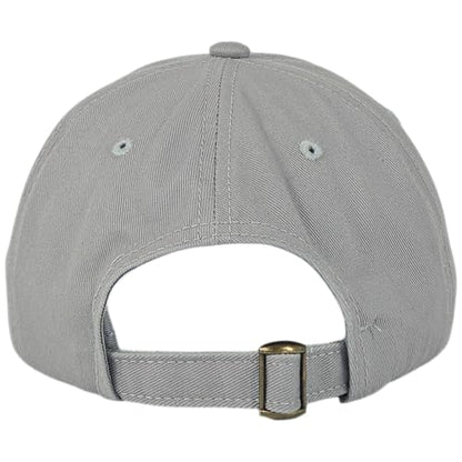 E BY ELIDAN Two Tone Dad Hat, Low Profile Baseball Cap - color: Grey Navy