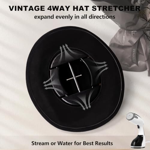 Hat Stretcher, Hat Stretcher for Fitted Hats, Stretch Size 6 7/8 to 8 3/4