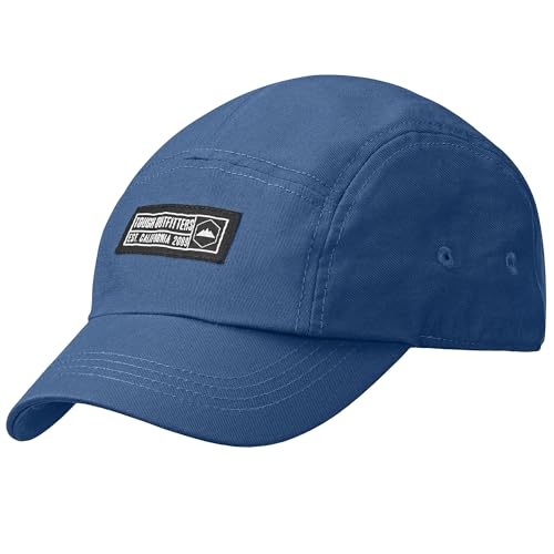 5 Panel Hat for Men - Stylish Baseball Cap, Camp Hat for Women, Casual Trucker Hat & Stylish Running Hat for Sun Protection - color: California Blue