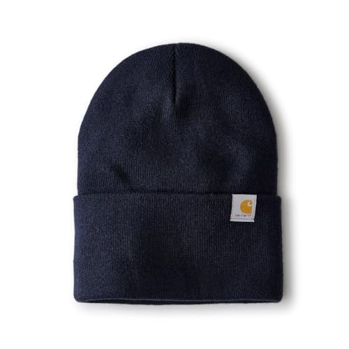Carhartt Men's Knit Cuffed Beanie 104597 - color: Navy