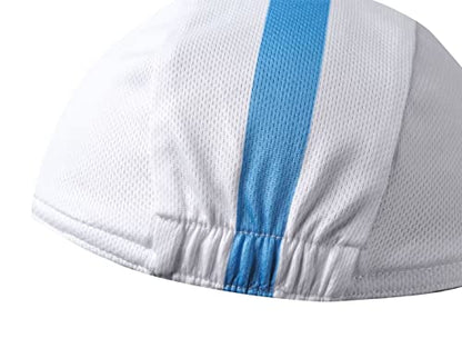 Man's Cycling Cap - Polyester Road Cycling Hat-Under Helmet - Cycling Helmet Liner Breathable&Sweat Uptake - color: A24