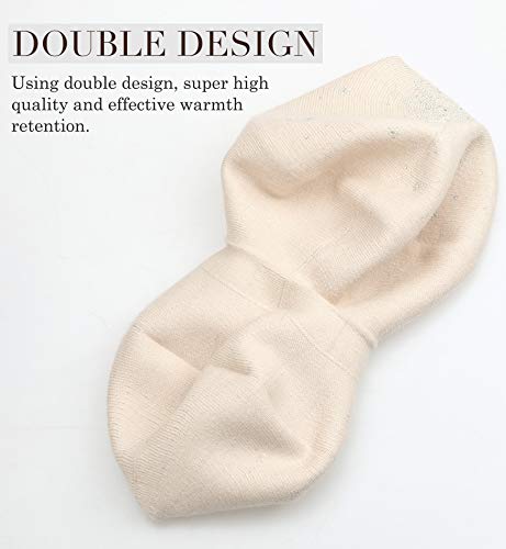 Sumolux Women Beret Hat French Wool Beret Beanie Cap Classic Solid Color - color: Beige, size: One Size