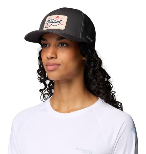Columbia Unisex PFG Patch Mesh Ball Cap - color: Shark/the Original, size: XX-Large